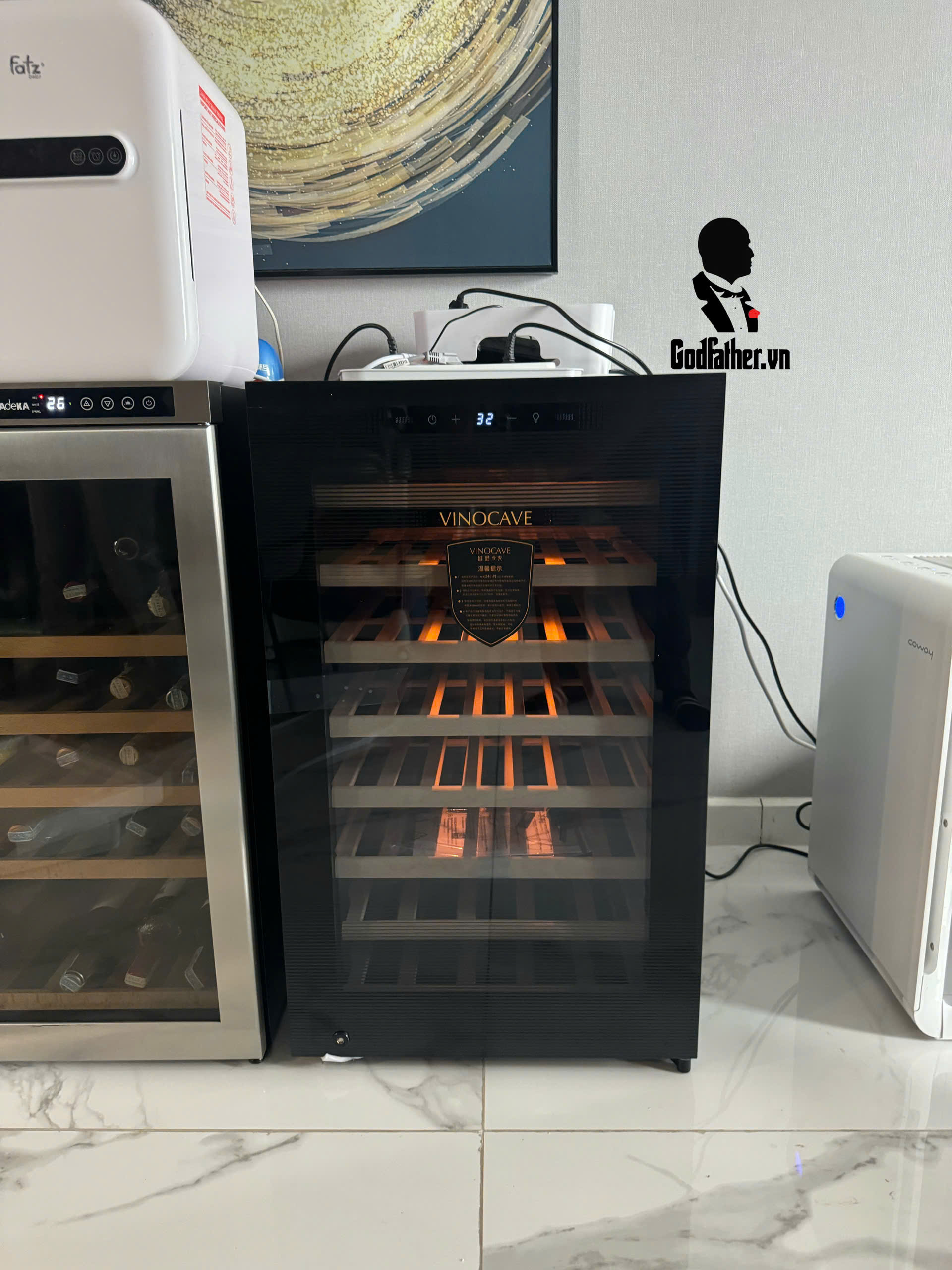 Tủ bảo quản rượu vang Vinocave 52 chai