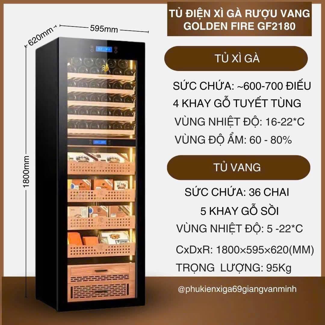 Tủ Golden Fire 2 in 1 H2180