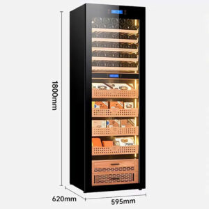 Tủ rượu vang xì gà 2 in 1 Golden Fire H2180